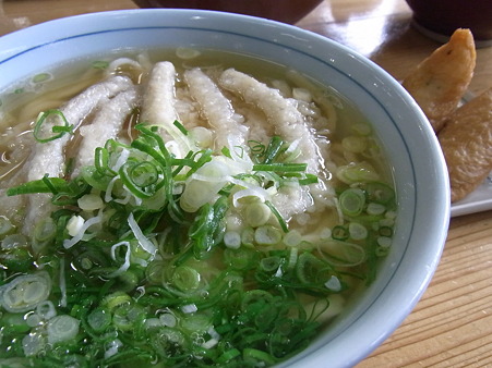 ごぼ天うどん