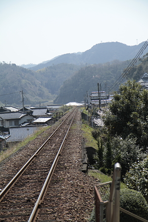 ローカル線ののどかな光景