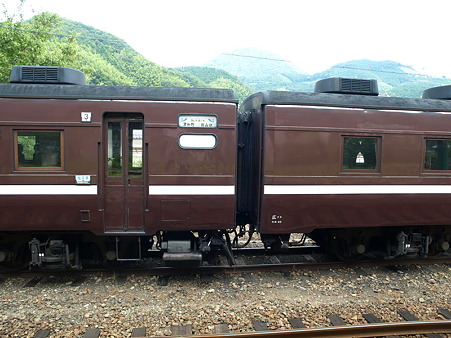 2-3号車連結部(津和野駅)
