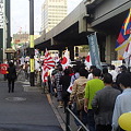 Photos: デモ隊六本木通り通過中。 #minsyu #seiji #senkaku