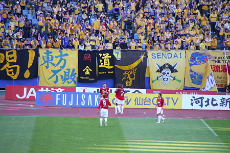 浦和レッズ、先制ゴール！