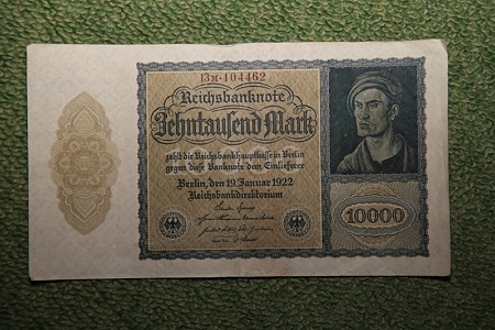 10,000マルク紙幣