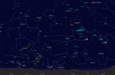 6月の星空