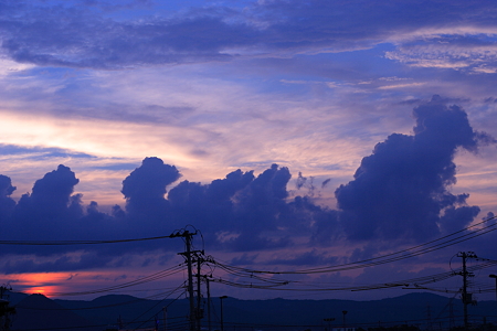 2010/07/01の夕陽