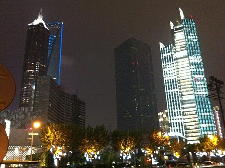 上海中心地