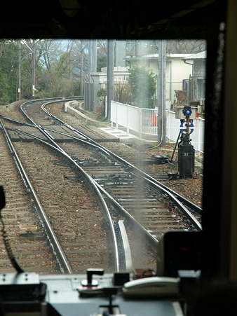 箱根登山電車の車窓(大平台駅→宮ノ下駅)1