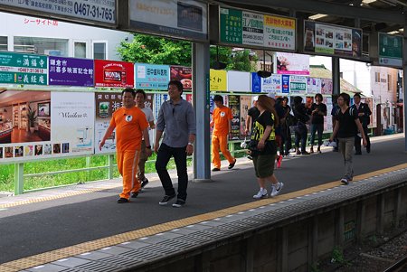2012.06.06　鎌倉　江ノ電鎌倉駅　TVロケ