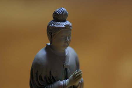 2010.11.15 東京国立博物館 東大寺大仏 法華堂の月光菩薩
