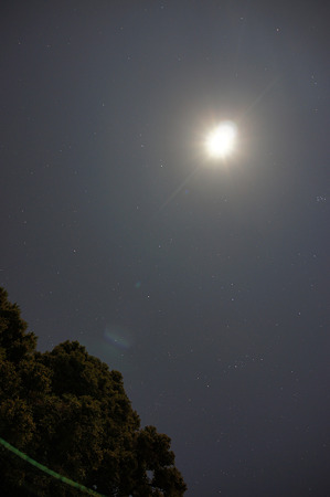 大山から星を撮ってみた