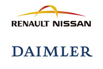 ルノー日産ダイムラー　ロゴ