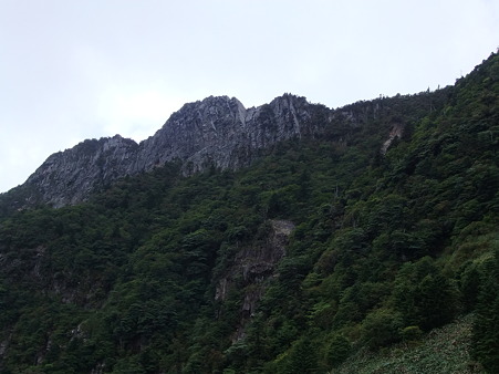 石鎚山北壁